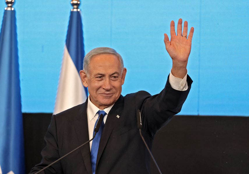 Benjamin Netanyahu.