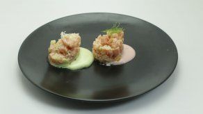 Salmón en salsa de cebollina - Ana