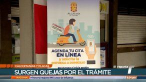 Continúan las quejas por el  trámite de calcomanías y placas