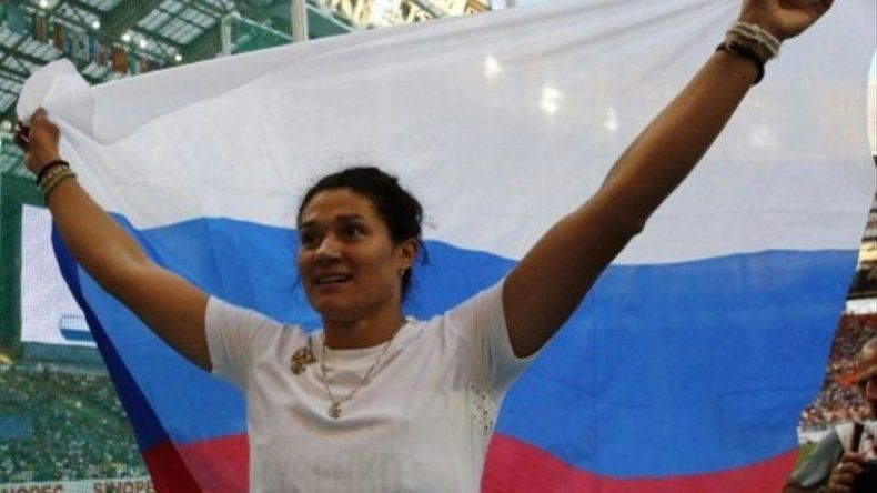 Tatyana Lysenko, campeona olímpica rusa de lanzamiento de martillo, suspendida por dopaje