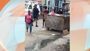 Colonenses se enfrentan a Policía Nacional durante cortes de luz Colonenses se enfrentan a Policía Nacional durante cortes de luz