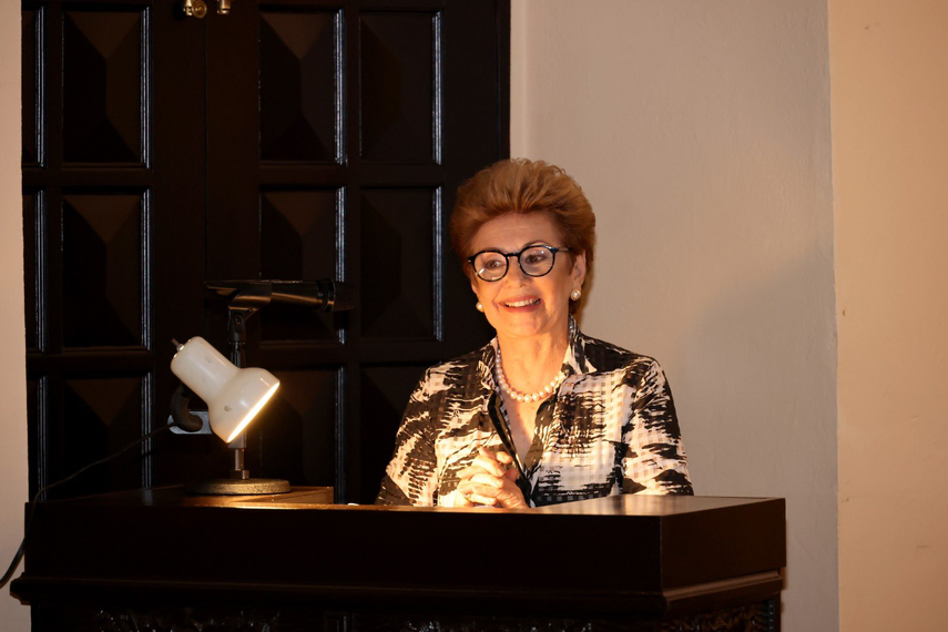 Expresidenta Mireya Moscoso.