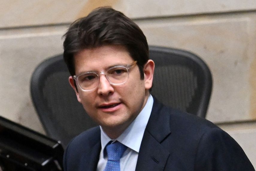 Senador colombiano Miguel Uribe Turbay.