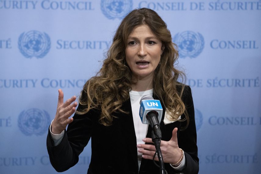 La viceministra de Exteriores