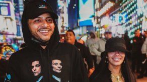 Flow La Movie junto a su esposa