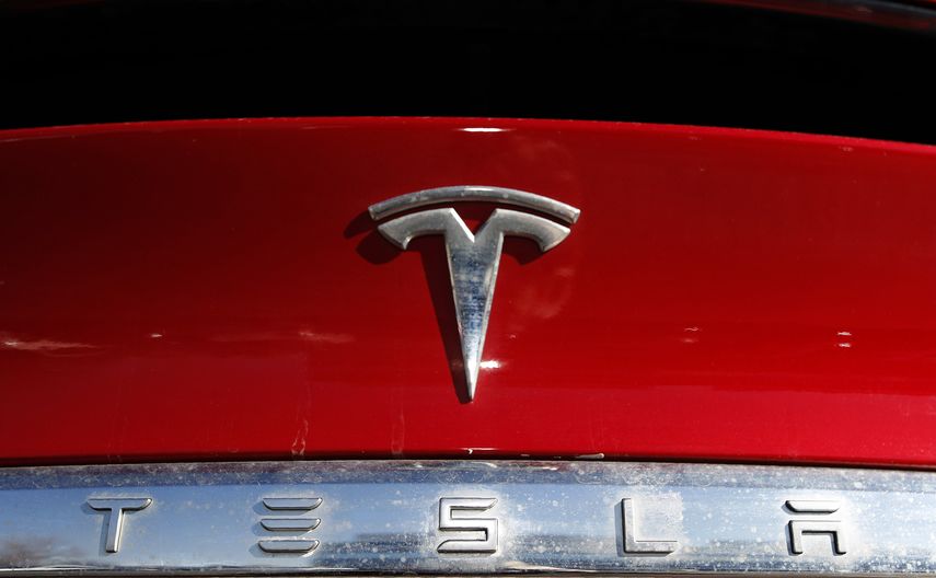 Logo de Tesla.