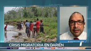 Eduardo Leblanc explica situación de migrantes en Panamá