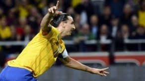 Suecia prescinde de Ibrahimovic para amistoso en Eslovaquia