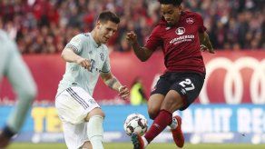 Bayern Múnich deja puntos en Núremberg con empate 1-1