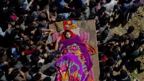 Protestas en la Cachemira india tras muerte de tres rebeldes