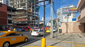 MiBus. Protestas en Avenida Balboa
