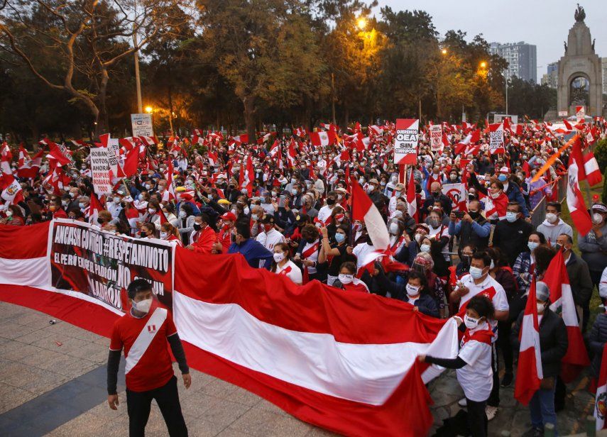 Los últimos comicios en segunda vuelta en Perú