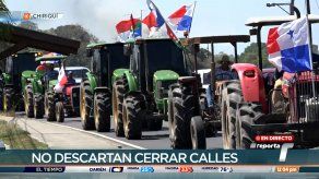 Arroceros protestan en Chiriquí con caravana por atraso en sus pagos