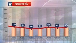 Estadísticas sobre los casos y fallecidos por COVID-19 en Panamá