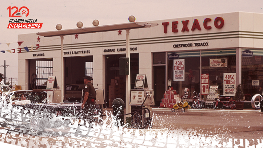Texaco acompañando tu camino por generaciones.