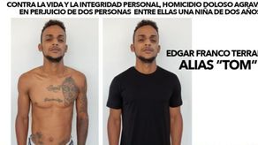 Alias Tom, presunto vinculado al doble homicidio de una menor de dos años y su papá en La Chorrera. Alias Tom, presunto vinculado al doble homicidio de una menor de dos años y su papá en La Chorrera.