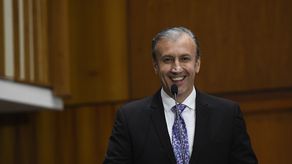 El vicepresidente sectorial para el Área Económica venezolano y ministro de Petróleo, Tareck El Aissami.