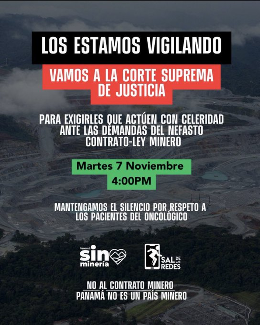 Sal De las Redes convoca a nuevas protestas Sal De las Redes convoca a nuevas protestas