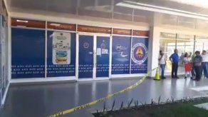 Policía acordona sede de la ATTT de Chiriquí Policía acordona sede de la ATTT de Chiriquí