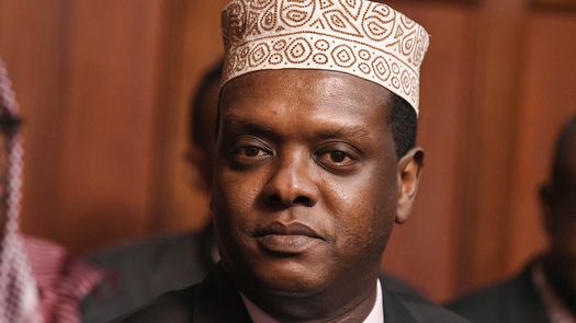 Hassan Wario, exministro de Deportes de Kenia.