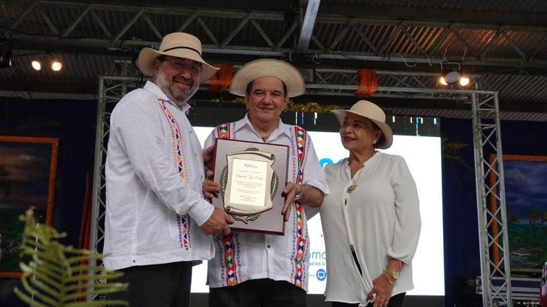 Homenaje a Dagoberto Yin Carrizo en la Feria de San Sebastián de Ocú
