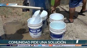 Se agudiza crisis por falta de agua potable en Barú