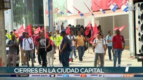 Tranques y desvíos en la ciudad de Panamá por cierres de Suntracs