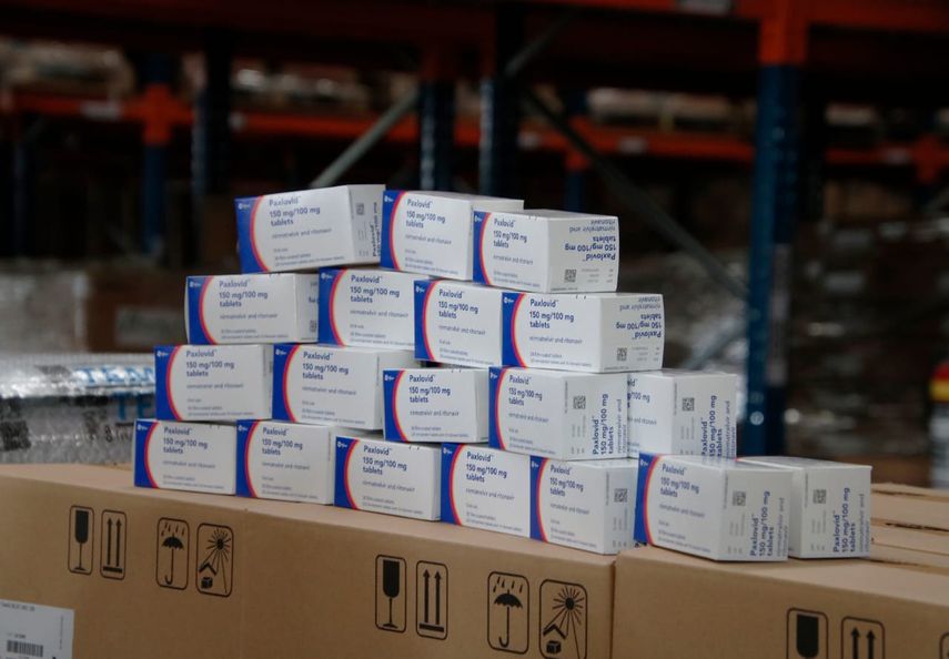 El Ministerio de Salud informó que ha recibido 15 mil de 25 mil tratamientos de Paxlovid.