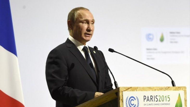 Putin pide un acuerdo vinculante que sea continuación del Protocolo de Kioto