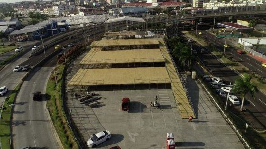 Megaestructuras en la Cinta Costera y Metro Park casi listas para la JMJ