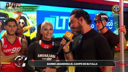 La Barbie se despide de Calle 7 Panamá.