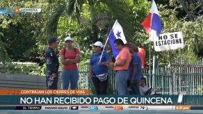Educadores protestaron en Azuero y reclamaron la falta de pagos