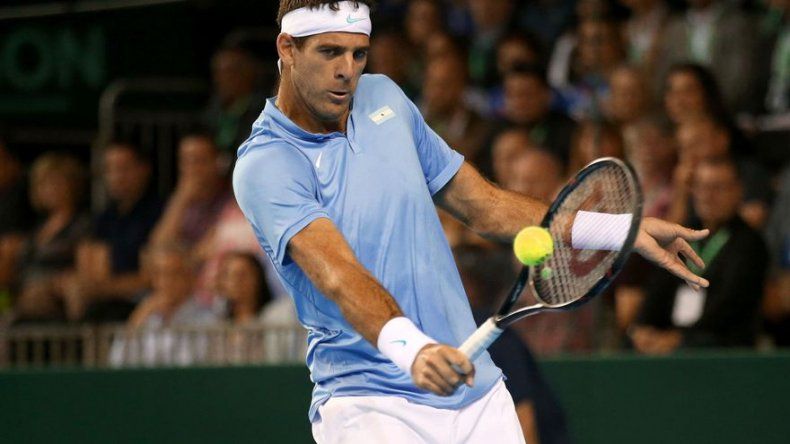 Del Potro gana a Murray en Glasgow y avanza a Argentina en semis de la Davis
