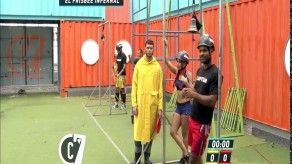 1era competencia el frisbee infernal