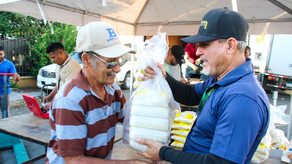 Agroferias con arroz a bajo costo.