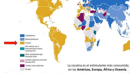 La producción de cocaína creció un 11% en 2020 hasta alcanzar un récord de 1,982 toneladas métricas.