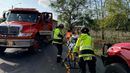 Dos heridos tras accidente de tránsito en Los Santos. Dos heridos tras accidente de tránsito en Los Santos.