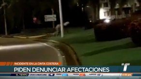 Policía recomienda a conductores precaución al transitar por la Cinta Costera 3 Policía recomienda a conductores precaución al transitar por la Cinta Costera 3