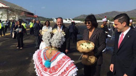 Primera ministra de Jamaica llega a territorio panameño
