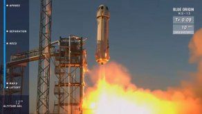 Nueva exitosa prueba del cohete para vuelos turísticos del jefe de Amazon