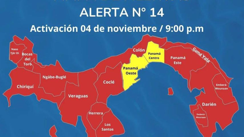 Grafica compartida por SINAPROC&nbsp;