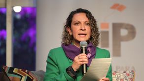 La periodista colombiana Jineth Bedoya.