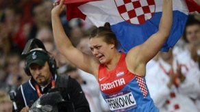 Croata Sandra Perkovic campeona olímpica de lanzamiento de disco