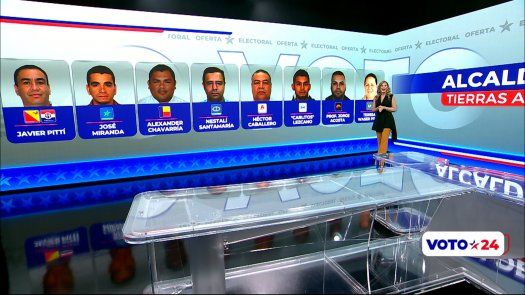 Candidatos a la Alcaldía de Tierras Altas para el 5 de mayo