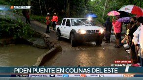 Residentes solicitan la construcción de puente de acceso en Colinas del Este