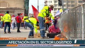 Gremios del sector logístico e industrial señalan que el país ha sufrido pérdidas millonarias