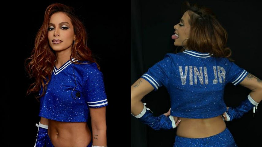 La cantante brasileña Anitta.