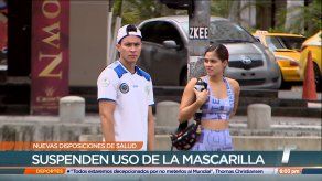 Panamá suspende uso obligatorio de mascarillas en áreas abiertas