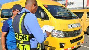 Inspección de buses colegiales inicia el próximo lunes Inspección de buses colegiales inicia el próximo lunes