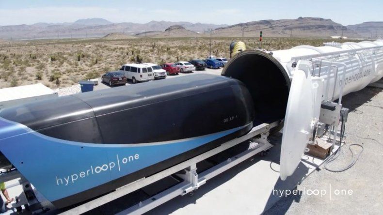 Nuevo ensayo exitoso del Hyperloop, que inicia etapa de comercialización